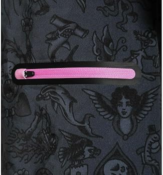 Sullen Party Panther SCM3962 New Black/Blue Water-Resistant Tattoo